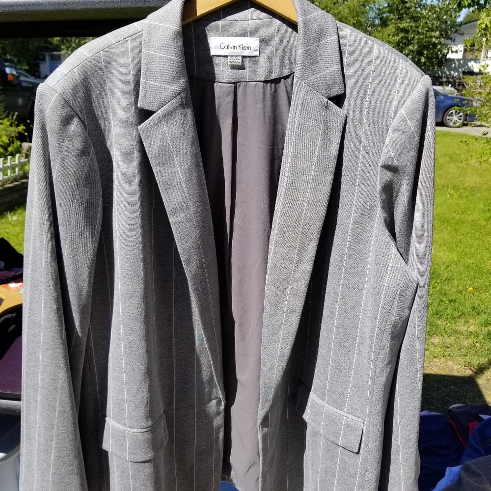 Pinstripe jacket